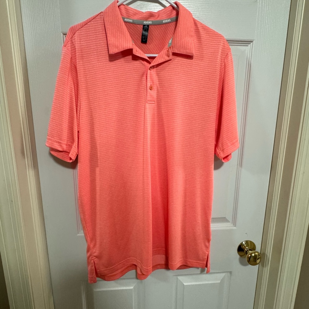 Adidas GOLF Men’s Coral Polo Shirt